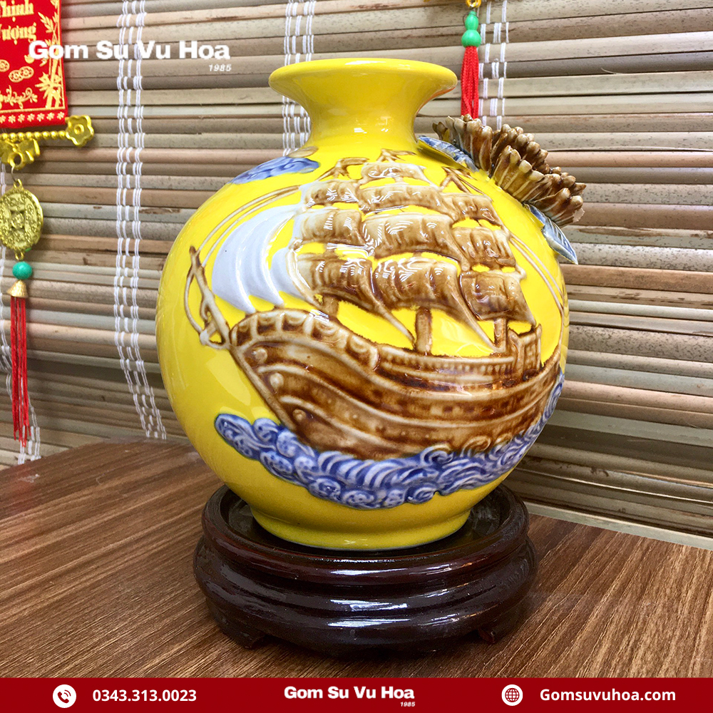 Gợi Ý 25+ Mẫu Bình Hút Lộc Cho Người Mệnh Mộc 6 binh hut loc thuan buom xuoi gio men mau 2