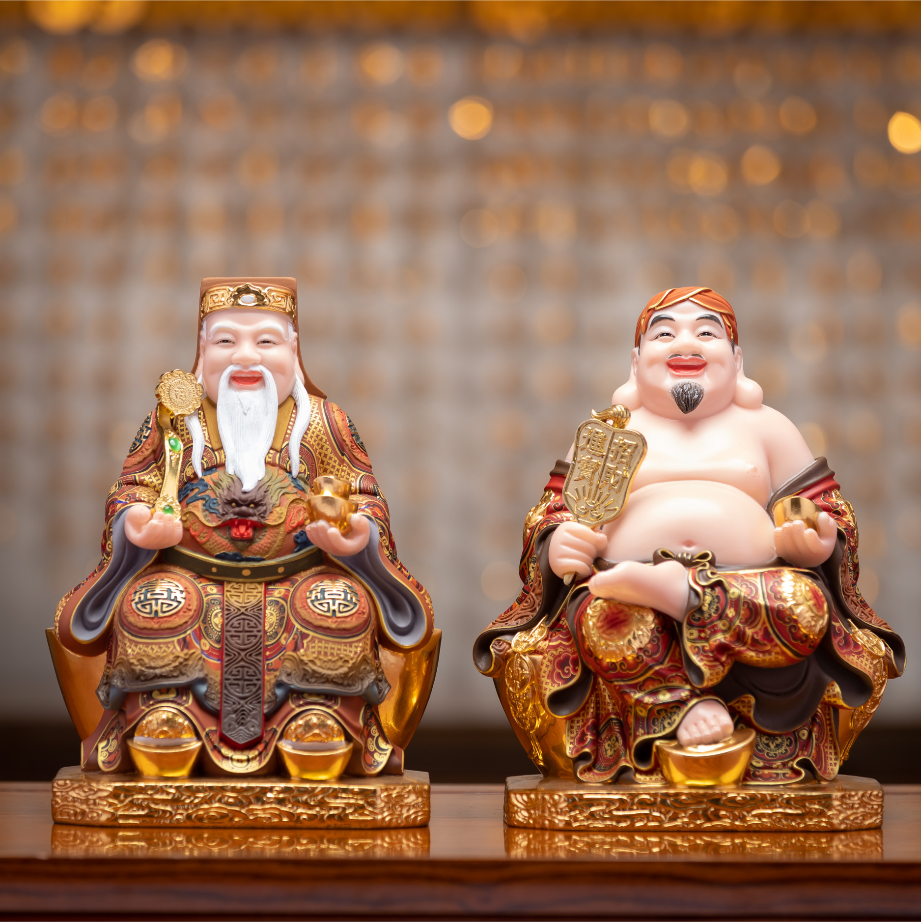 Bàn Thờ Thần Tài Gồm Những Gì? 13 Tượng Thần Tài - Thổ Địa