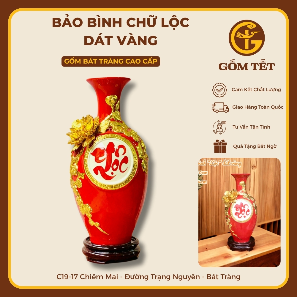 Bảo Bình Chữ Lộc Rát Vàng 17 Bao binh Thuan buom xuoi gio dat vang 2