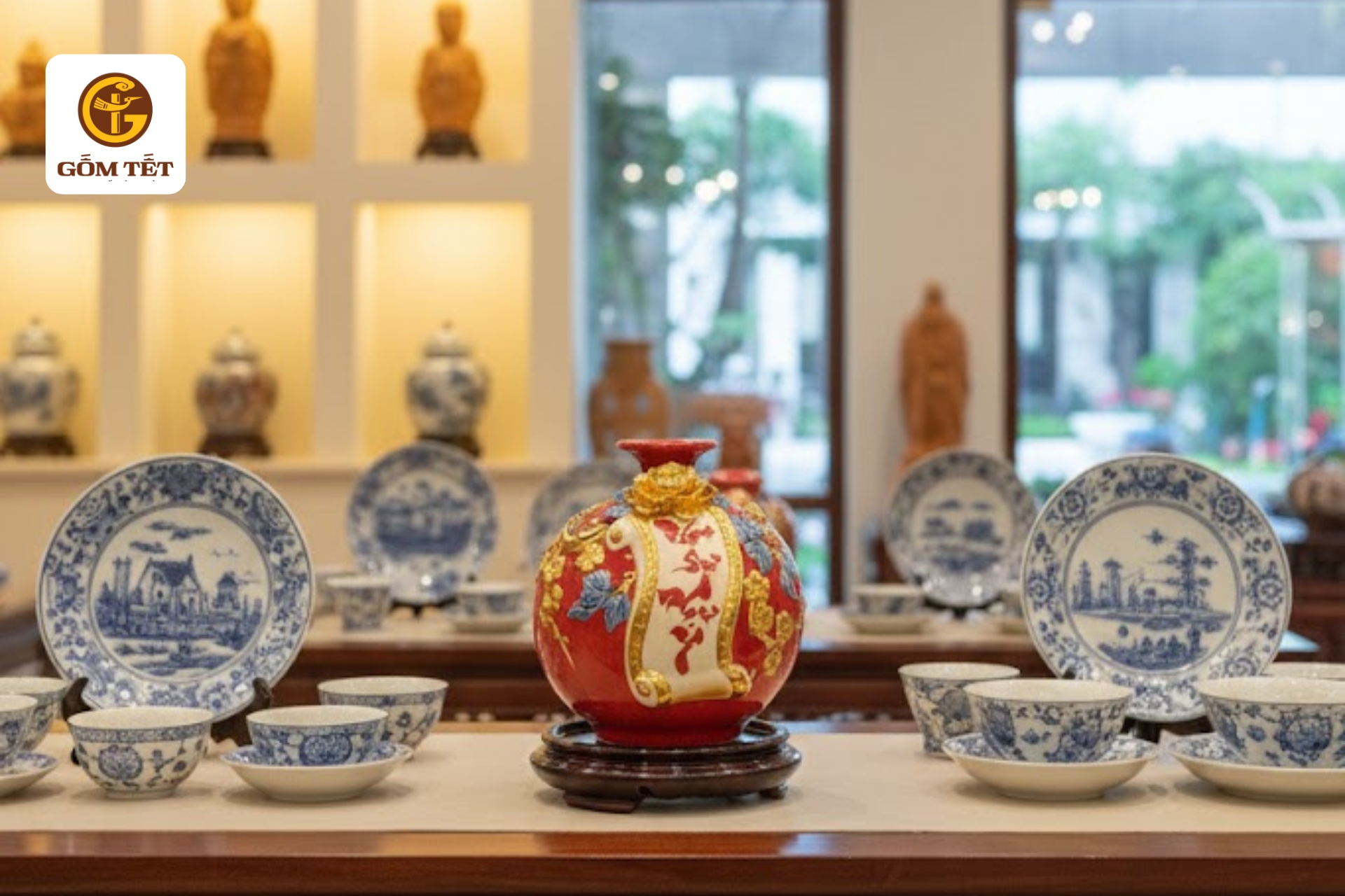 chợ gốm bát tràng có gì đặc biệt