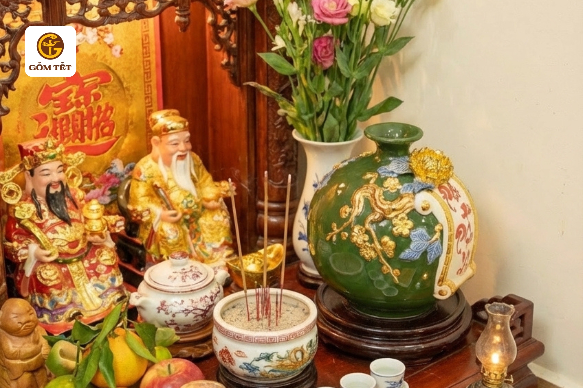 binh hut loc de tren ban tho than tai