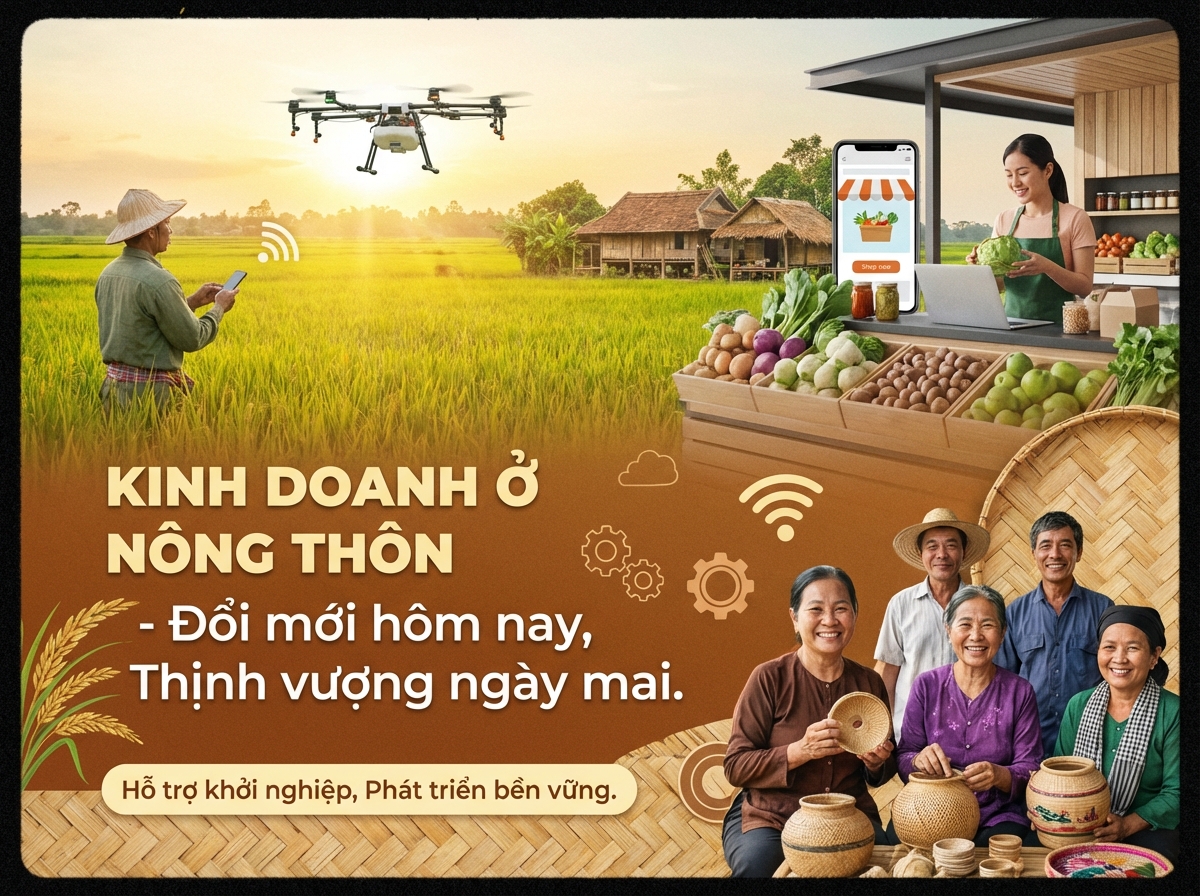 ở nông thôn kinh doanh gì?
