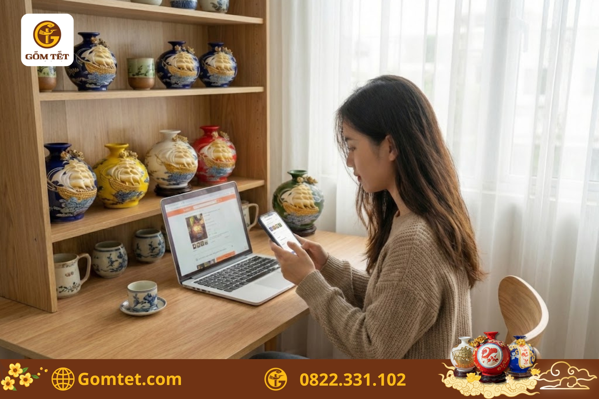 25 Ý Tưởng Vốn 2 Triệu Nên Kinh Doanh Gì Lãi Cao Nhất? mô hình kinh doanh Dropshipping gốm sứ