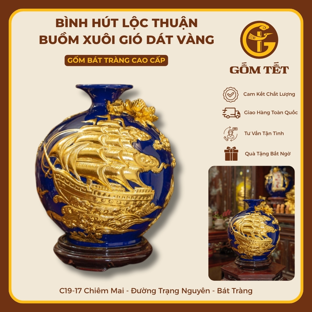 Binh Hut Loc thuan buom xuoi gio dat vang 5