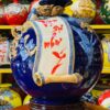 Bình Hút Lộc Cuốn Thư Vạn Sự Như Ý Men Màu 12 Coban 1 1