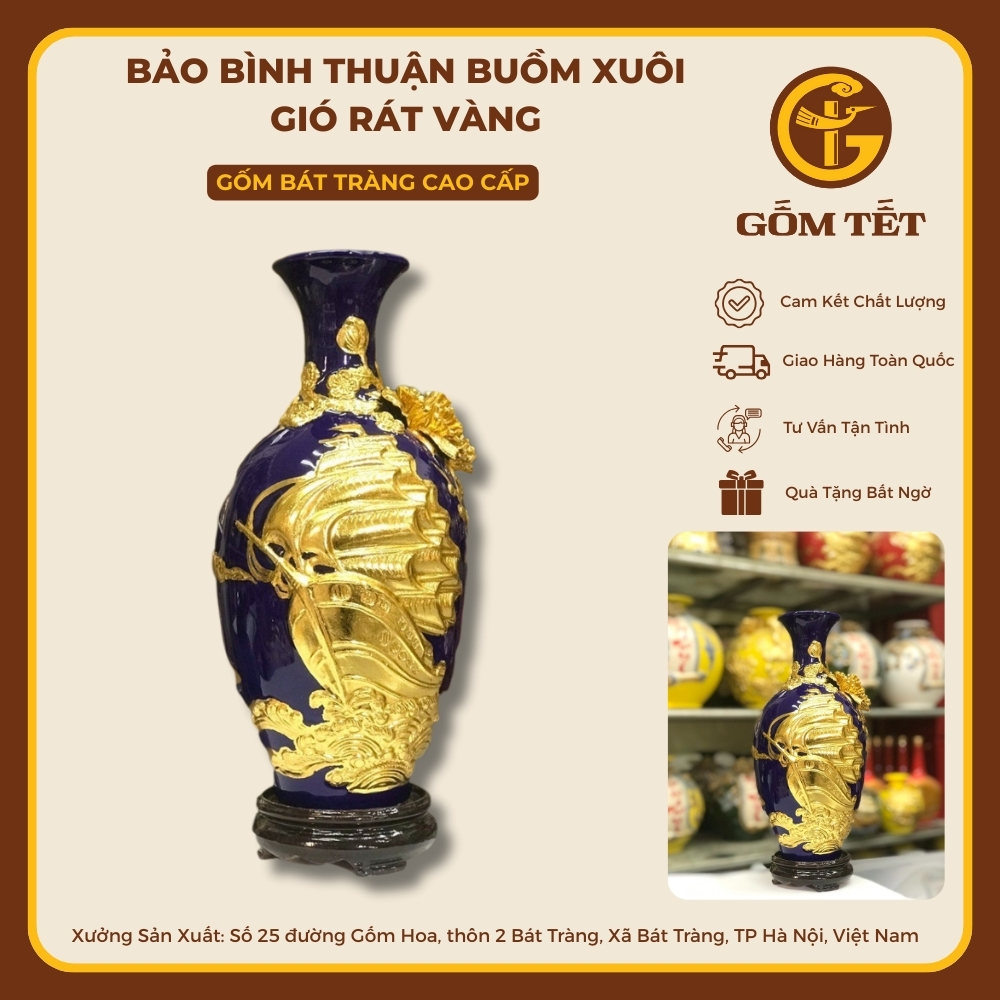 Bảo Bình Thuận Buồm Xuôi Gió Dát Vàng