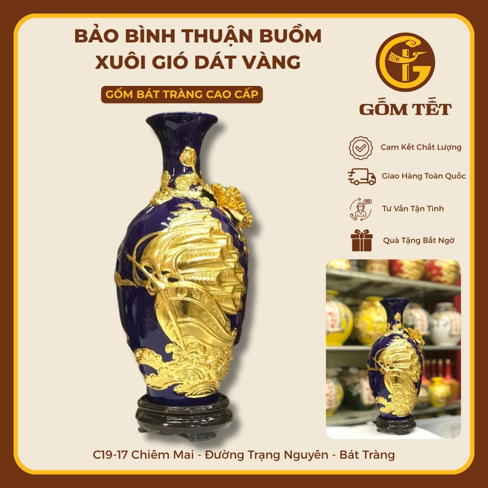 Bảo Bình Thuận Buồm Xuôi Gió Dát Vàng 4 Bao binh Thuan buom xuoi gio dat vang 2
