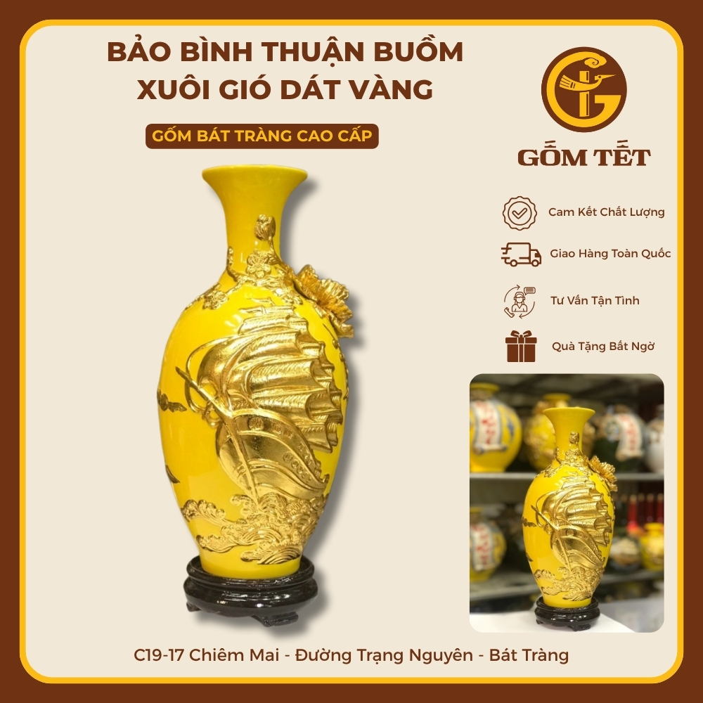 Bảo Bình Thuận Buồm Xuôi Gió Dát Vàng 3 Bao binh Thuan buom xuoi gio dat vang 4