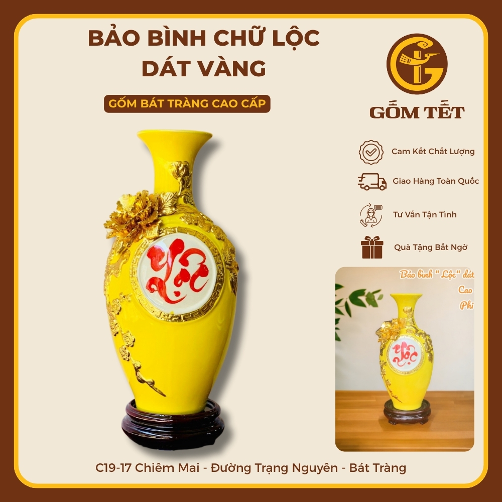 Bảo Bình Chữ Lộc Rát Vàng 4 Bao binh Thuan buom xuoi gio dat vang 5