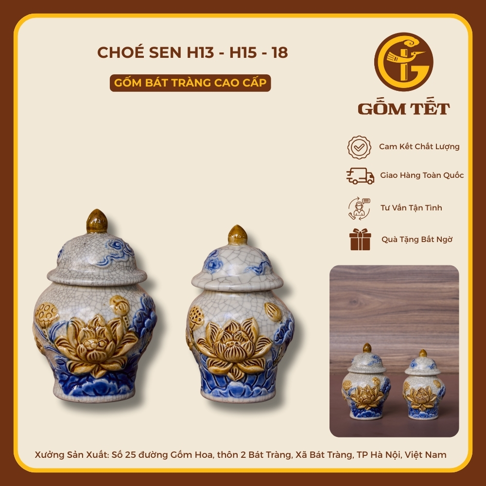 Choé Sen H13 - H15 - H18 Men Rạn