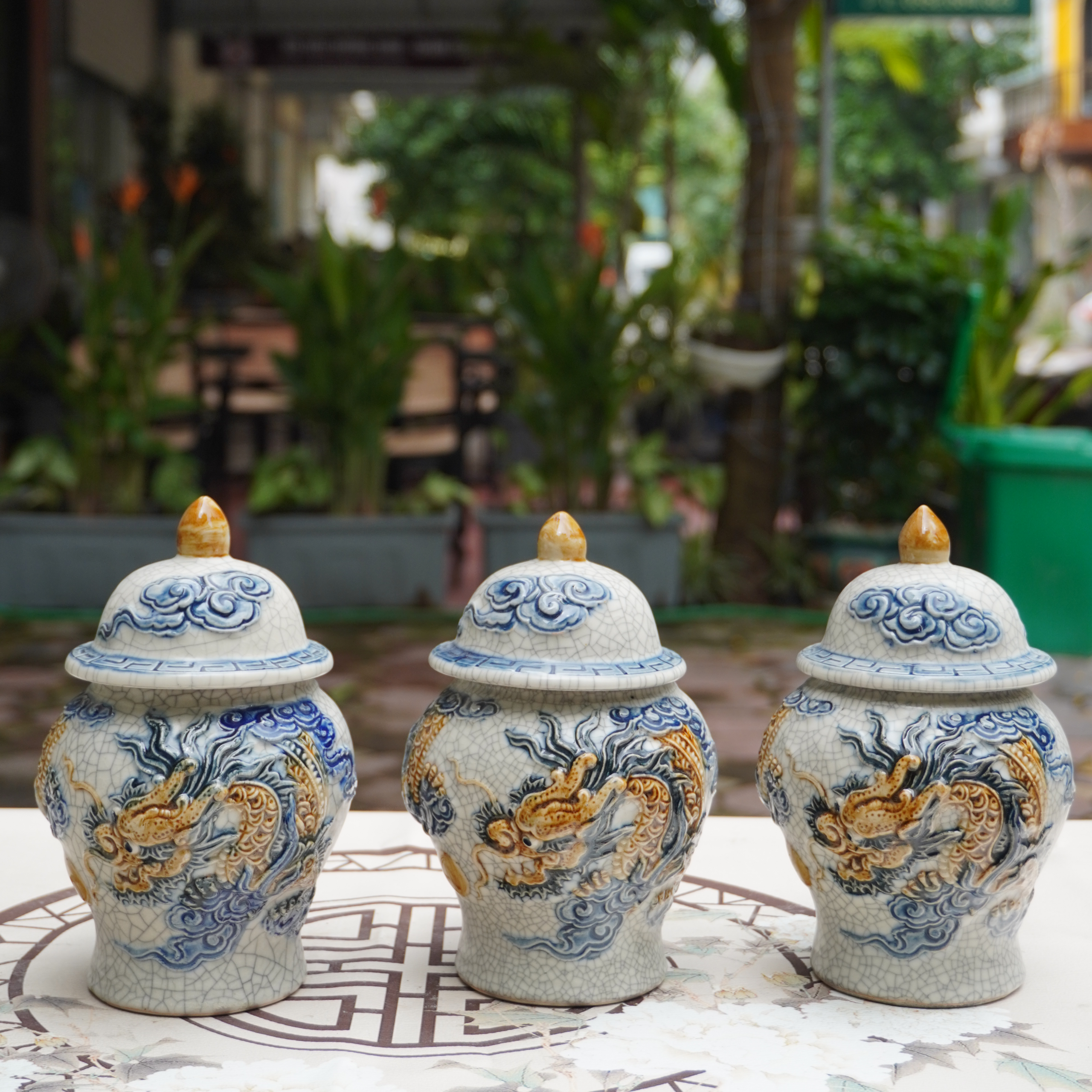 Choé Rồng H13 - H15 - H20 Men Rạn