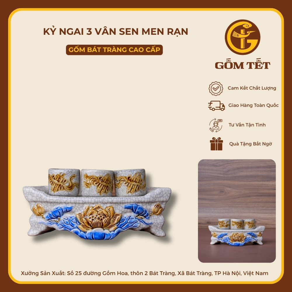 Kỷ Ngai 3 Van Sen Men Rạn