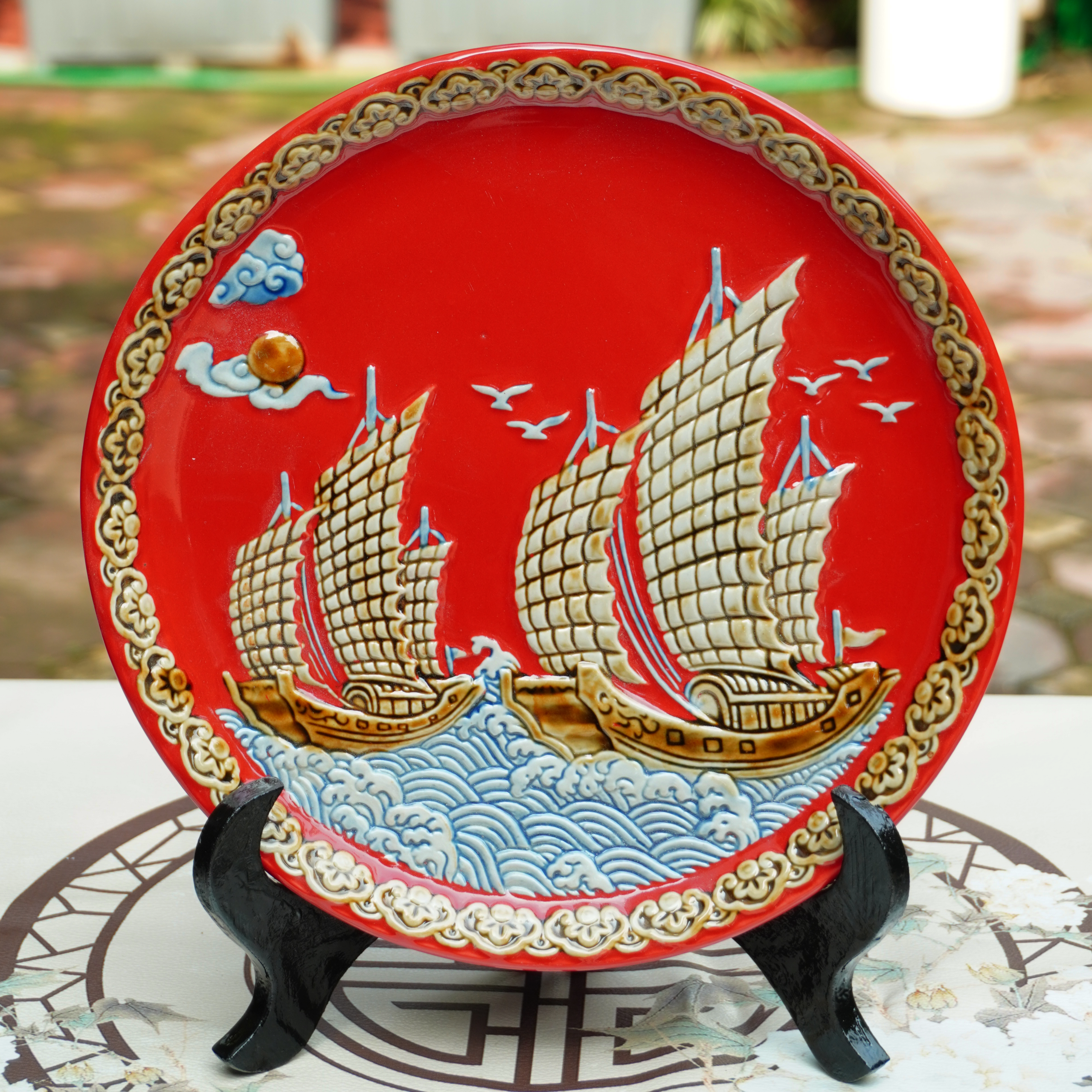 Đĩa Cảnh Thuận Buồm Xuôi Gió