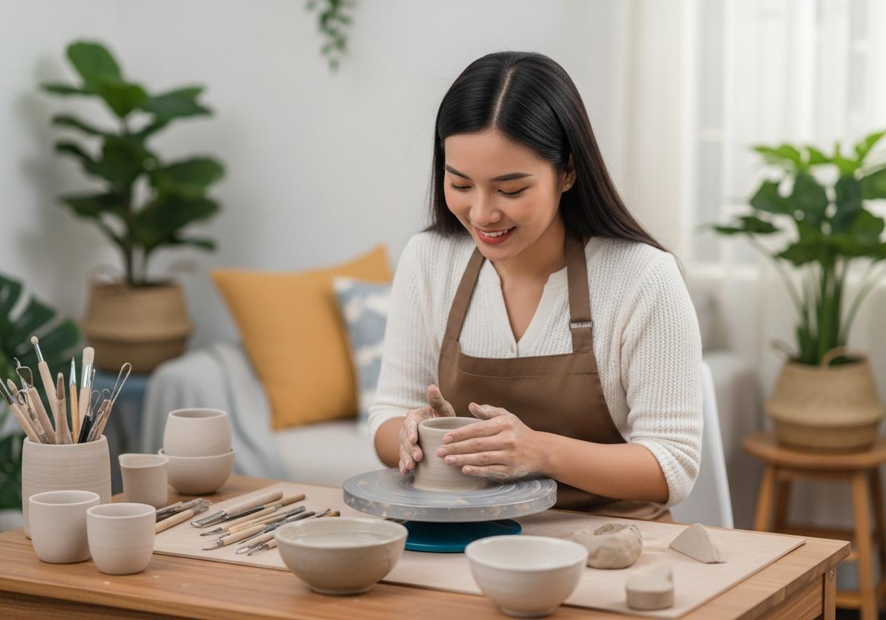 làm thế nào để bắt đầu học làm gốm