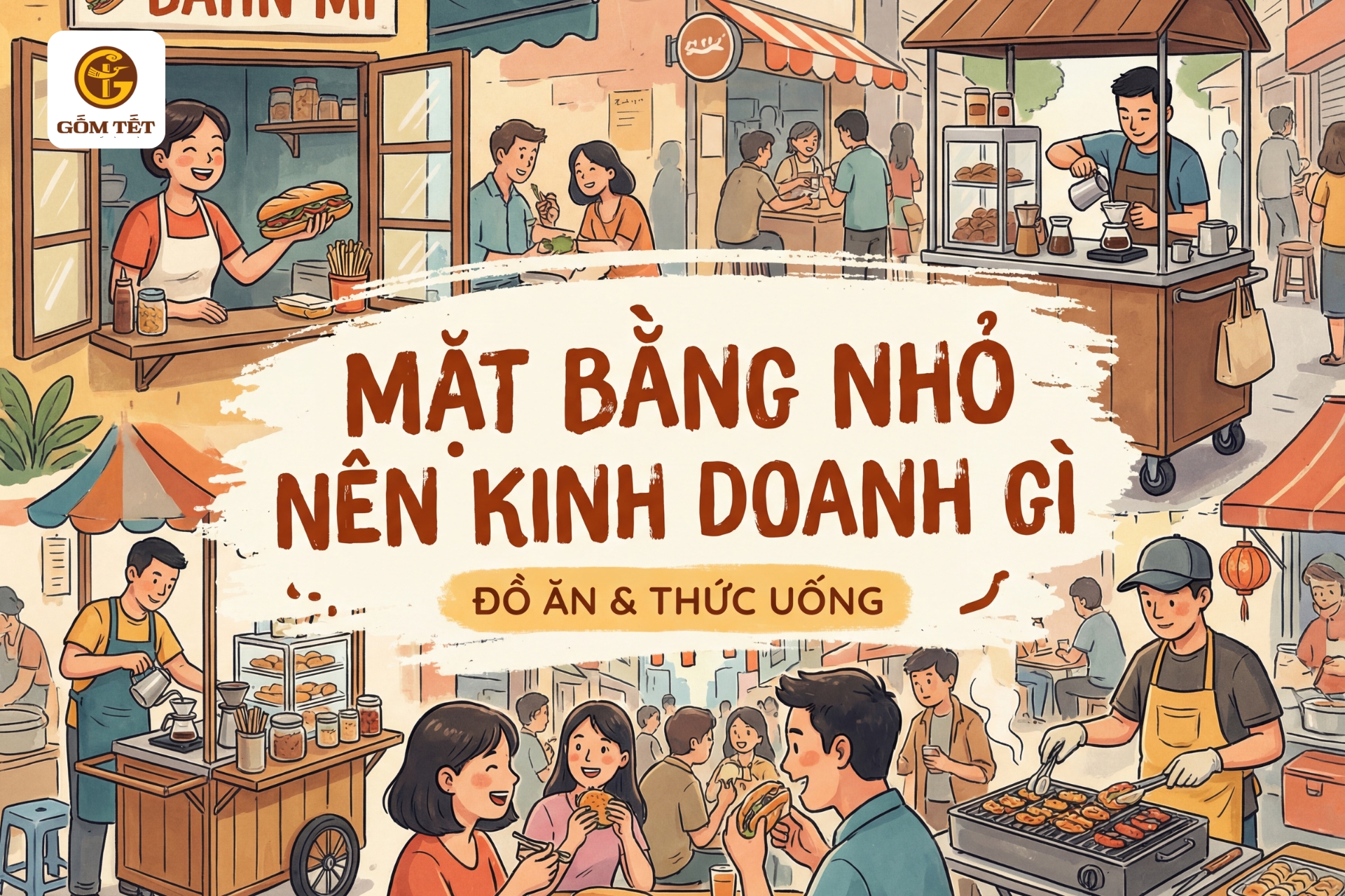 mặt bằng nhỏ nên kinh doanh gì
