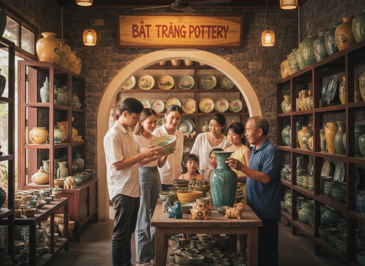 Cửa hàng gốm bát tràng ở Bắc Kạn