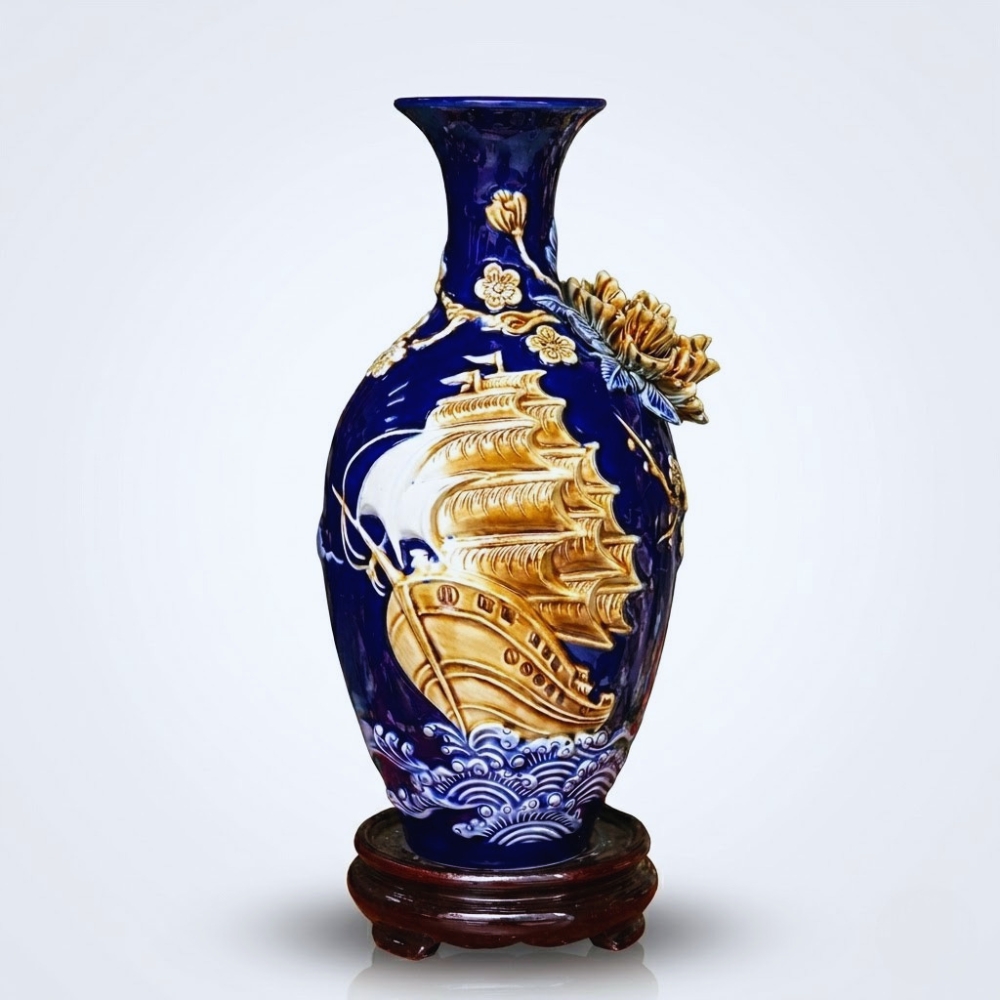 Gốm Tết - Xưởng Gốm Bát Tràng Cao Cấp bảo bình thuận buồm xuôi gió