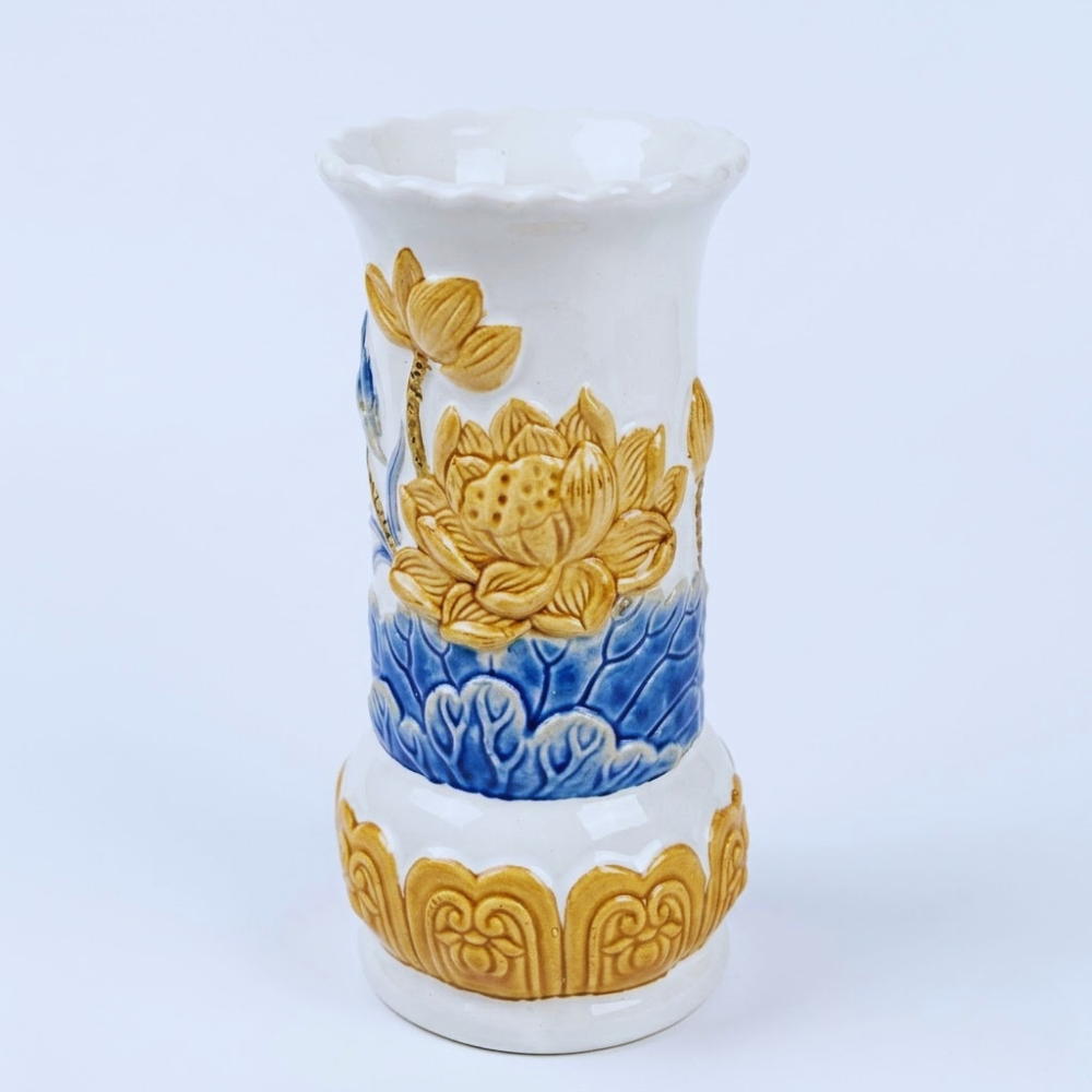 ống hương sen loe màu trắng
