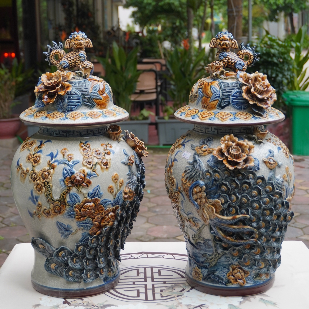 Choé Công Đào Đuôi Kênh Men Rạn choe cong dao duoi kenh 4