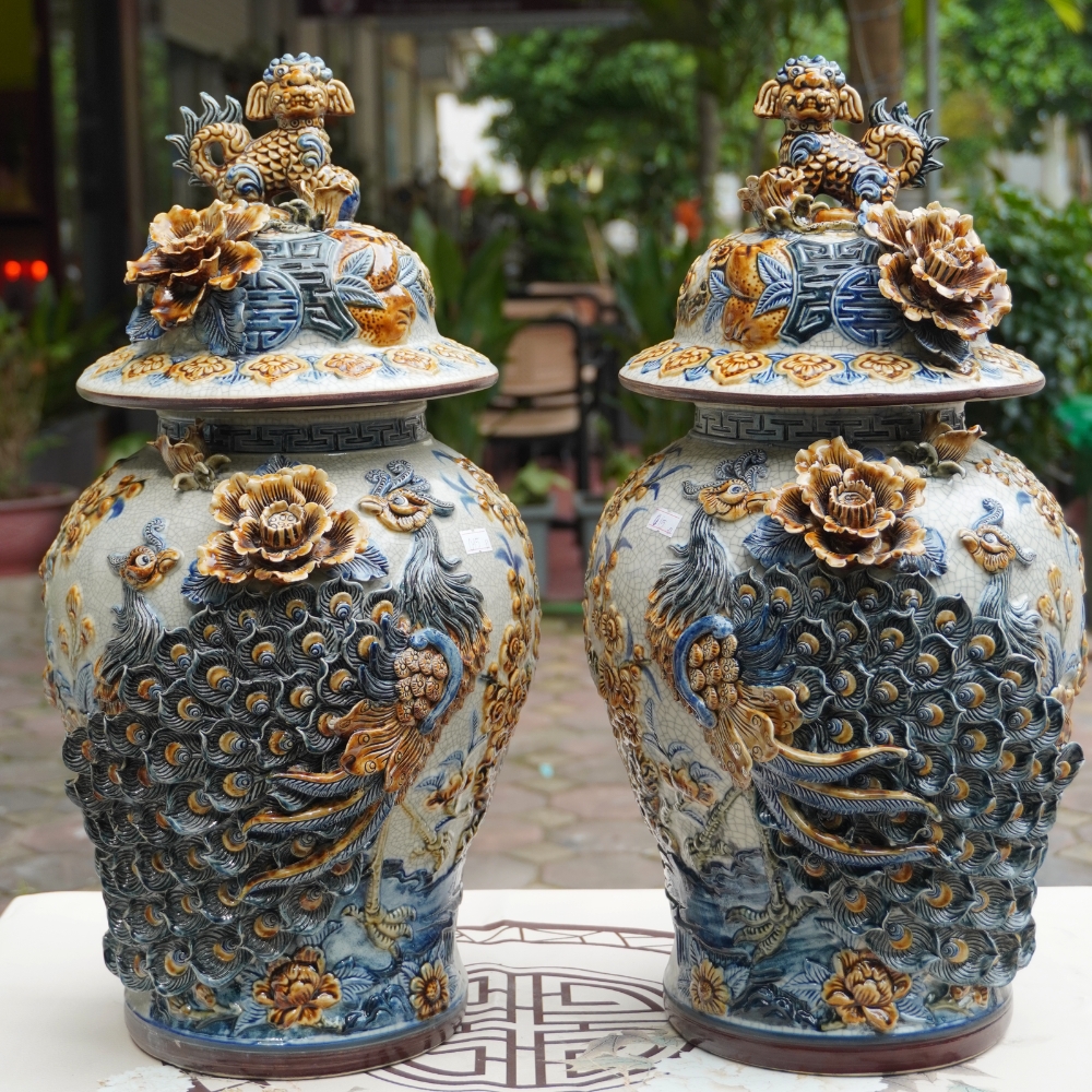 Choé Công Đào Đuôi Kênh Men Rạn choe cong dao duoi kenh 5