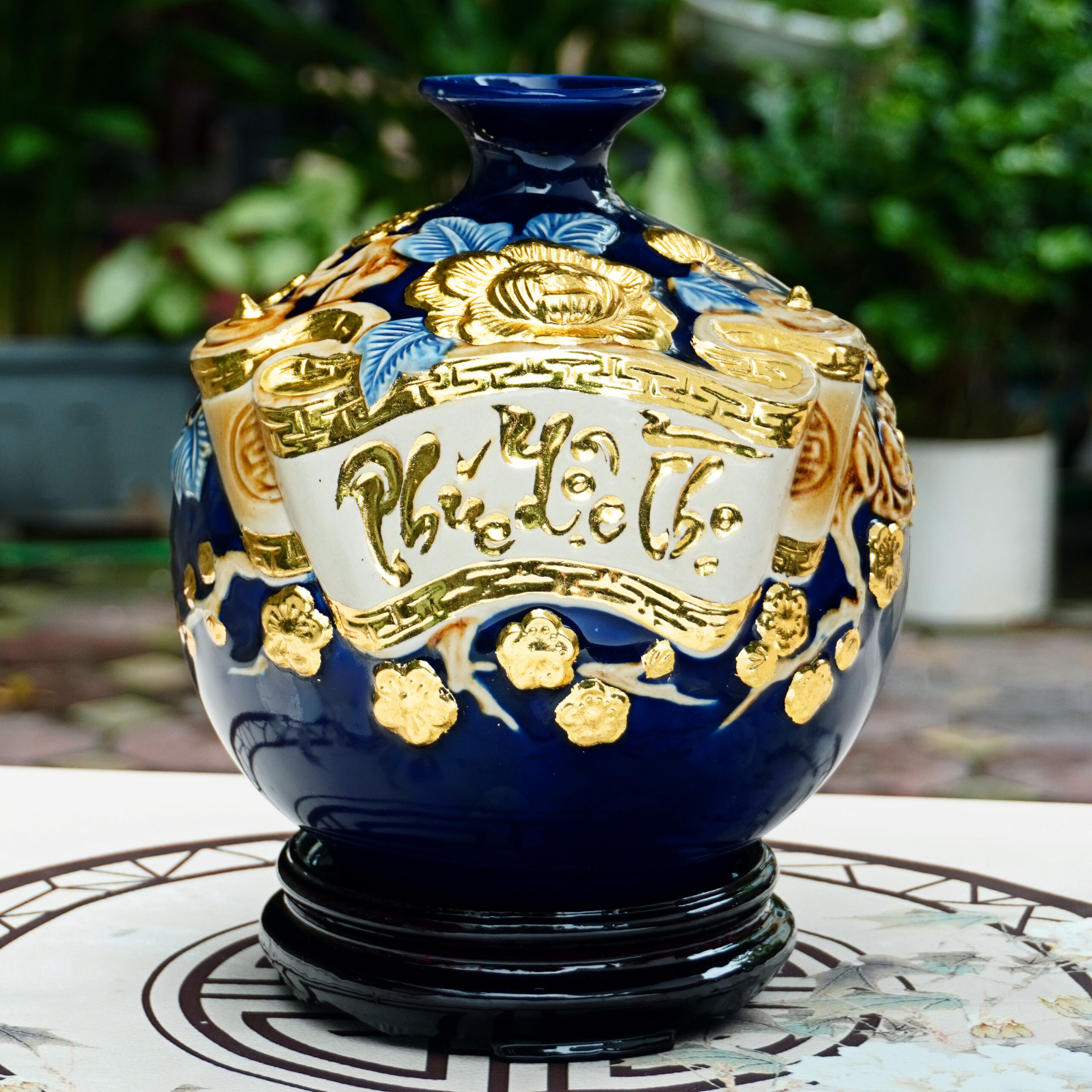 Bình Hút Lộc Cuốn Thư Phúc Lộc Thọ