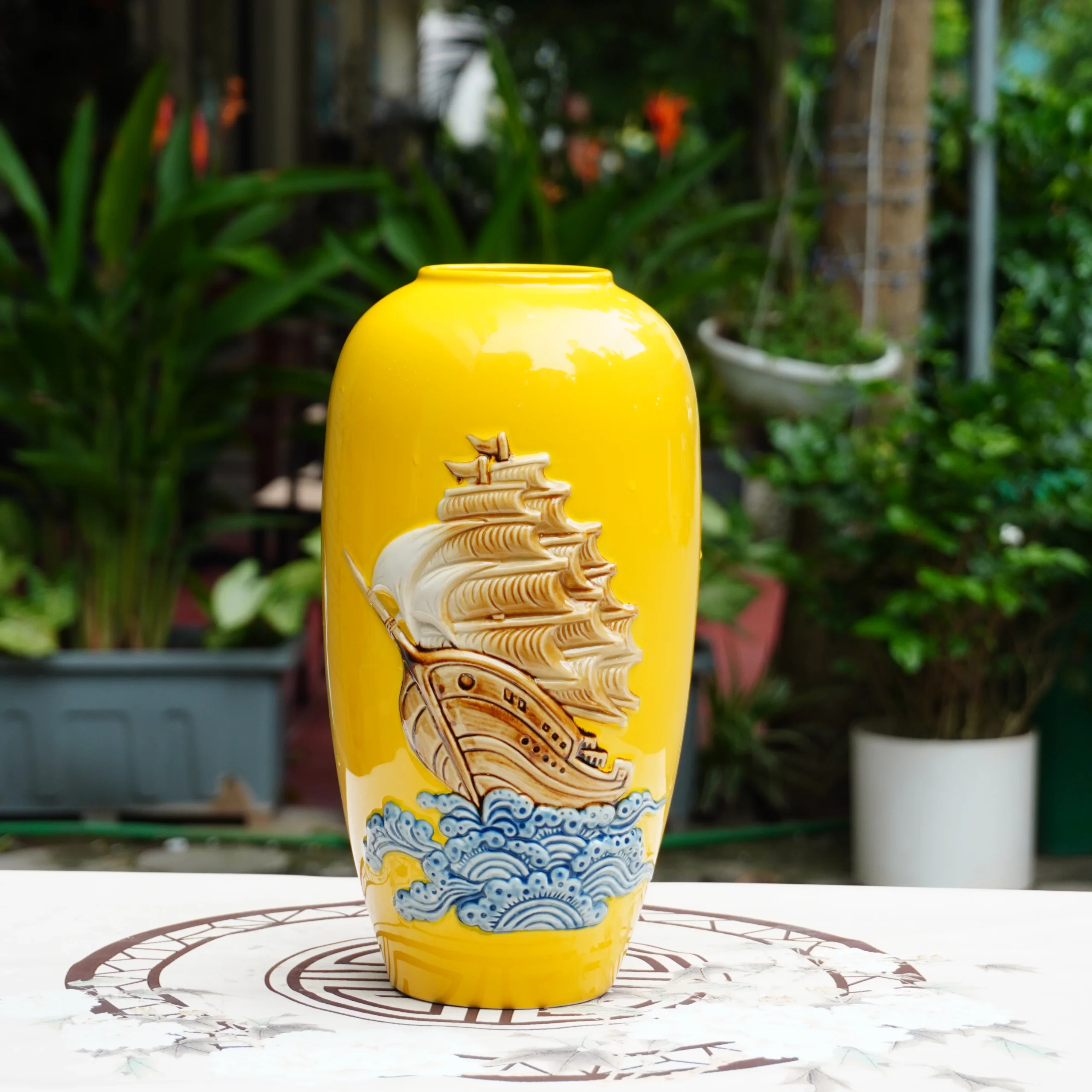 Lọ Hoa Dáng Bí Thuận Buồm